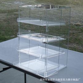 多層麪包架 有機玻璃與亞克力展示柜的定制化解決方案